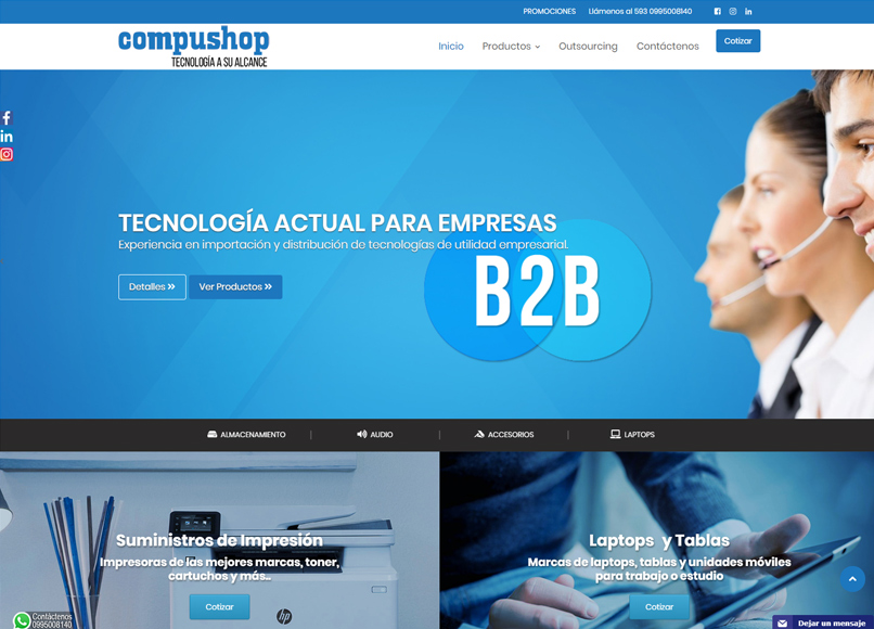 Ecommerce B2b Compushop